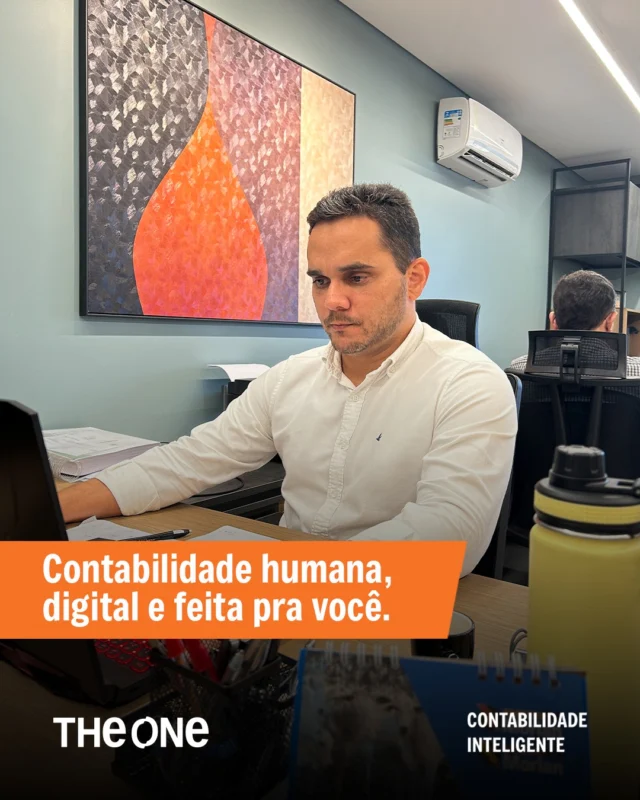 Na The One, acreditamos que contabilidade não é só sobre números.

É sobre clareza, planejamento e tranquilidade para quem empreende com propósito. 💡

O que nos torna diferentes?

✨ Atendimento humanizado e digital

📊 Planejamento tributário personalizado

💬 Comunicação simples, sem jargões

🧭 Foco em resultados e decisões estratégicas

Aqui, você não é mais um CNPJ — é um profissional com uma história e objetivos únicos.

E a nossa missão é te ajudar a chegar lá, com segurança e confiança.

#TheOneContabilidade #ContabilidadeConsultiva #ProfissionalLiberal #GestaoFinanceira #ContabilidadeDigital #DiferencialTheOne #Empreendedorismo